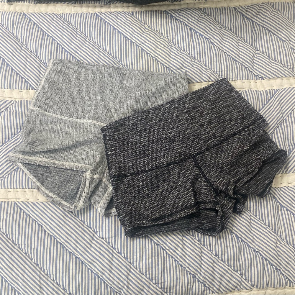 Lululemon Workout Shorts (2 Pairs / All Size 8)